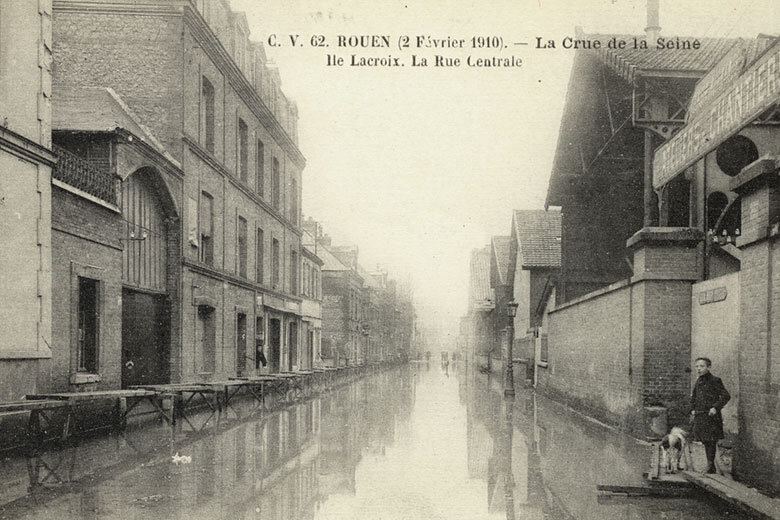 76 Rouen 2 Ile Lacroix Seine En Partage