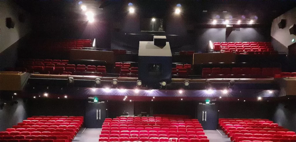 Vue de la salle de spectacle du théâtre Montdory à BARENTIN